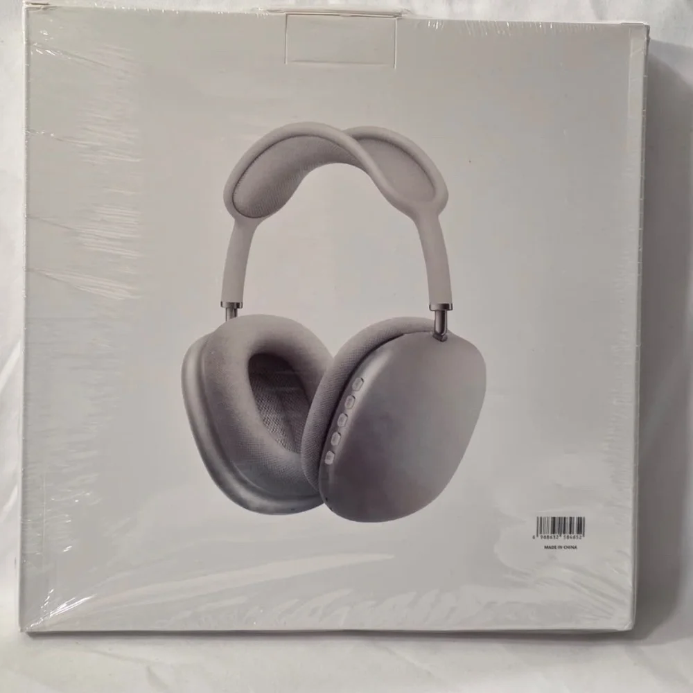 Grey New P9 Pro Max Wireless Headphones With Microphone Headset